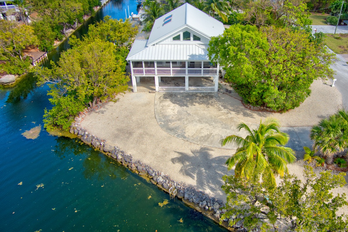 Aerial view of estate